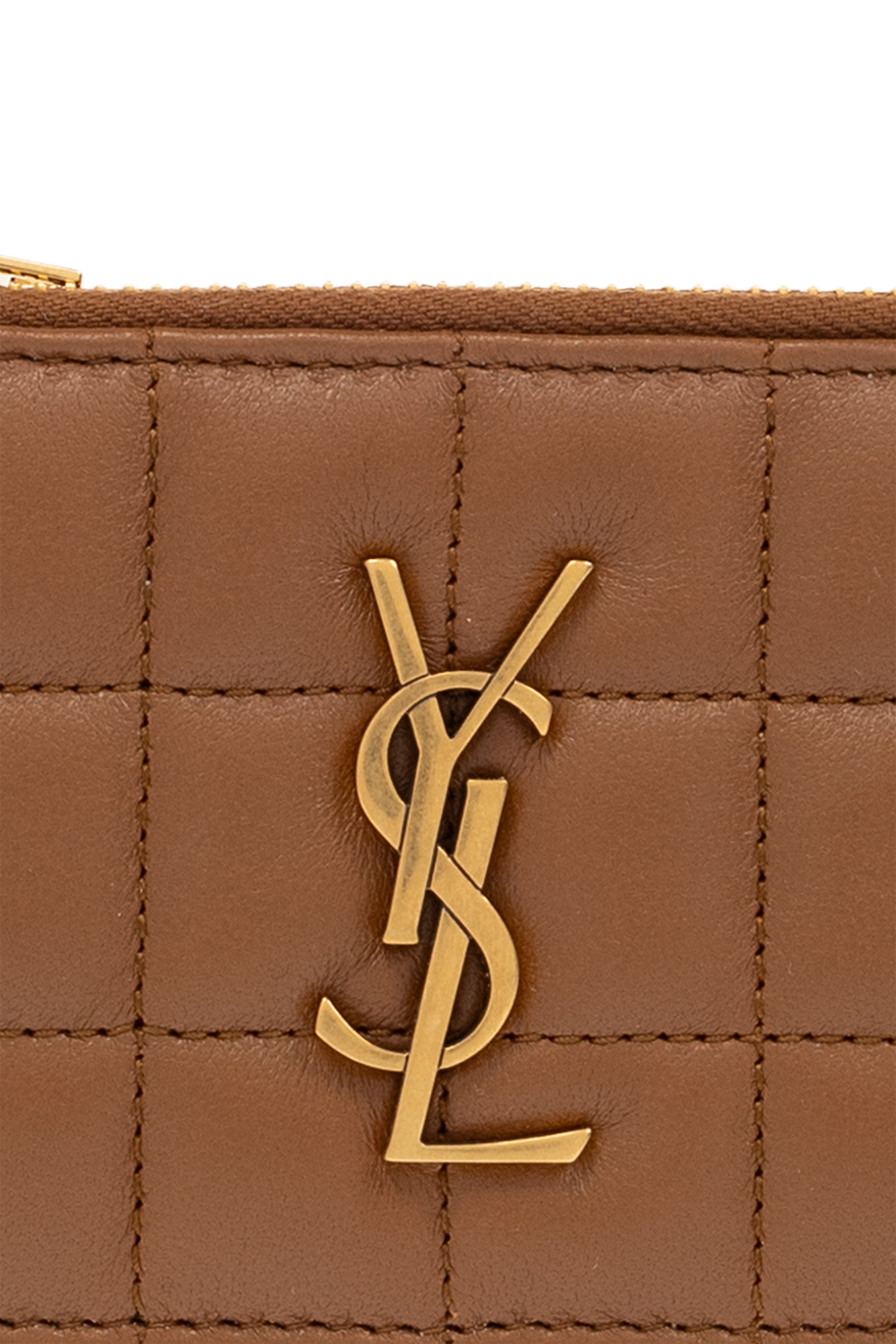 Saint Laurent Leather card case