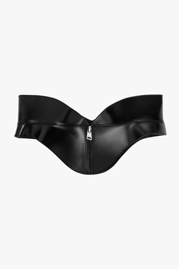 Alexander McQueen Leather corset belt