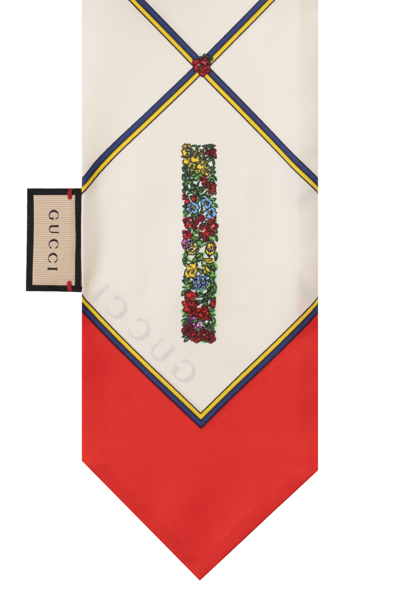 Gucci Silk neckerchief with logo