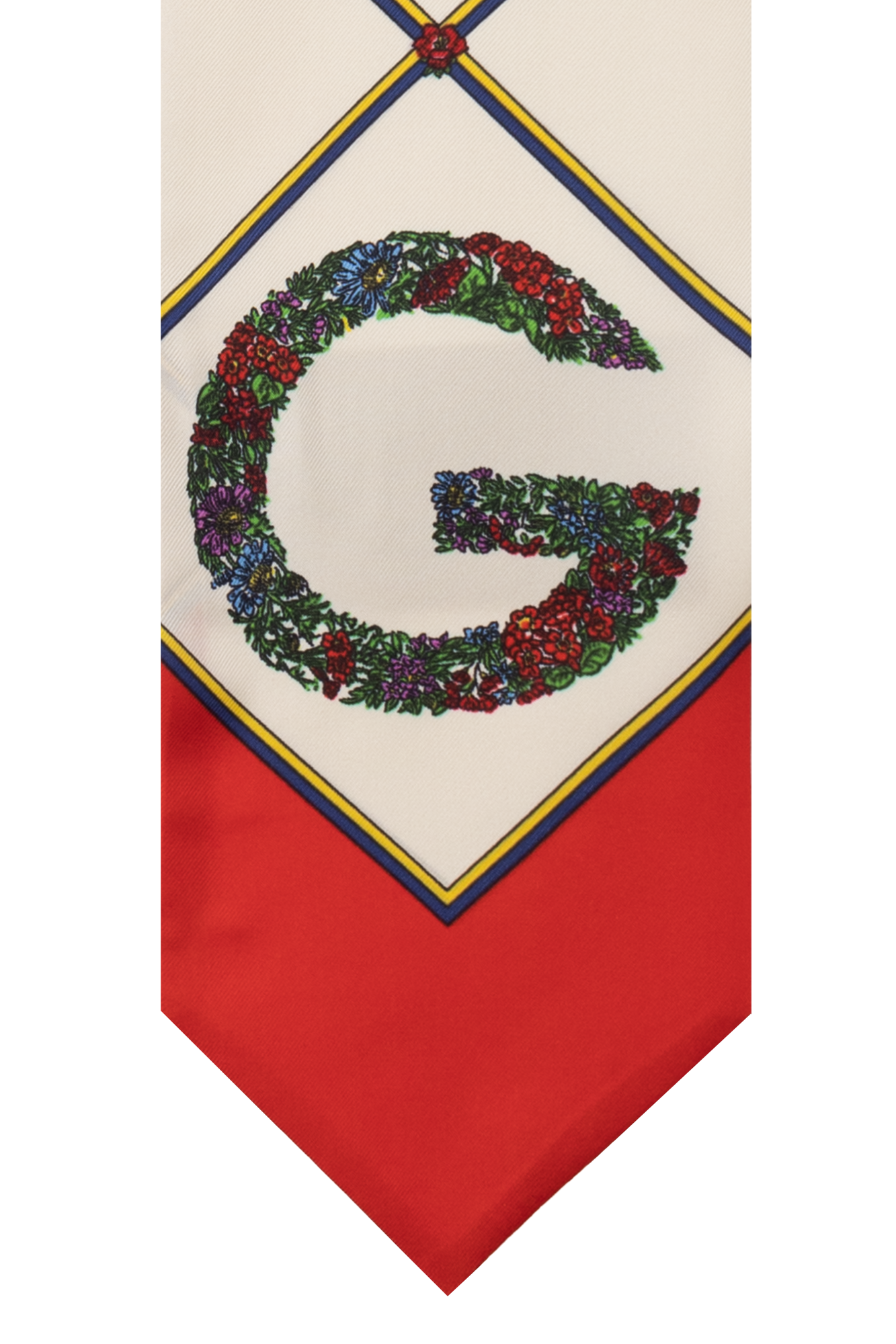 Gucci Silk neckerchief with logo