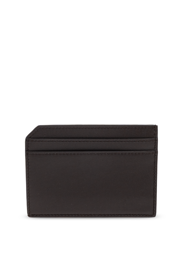 Saint Laurent Leather card holder with logo