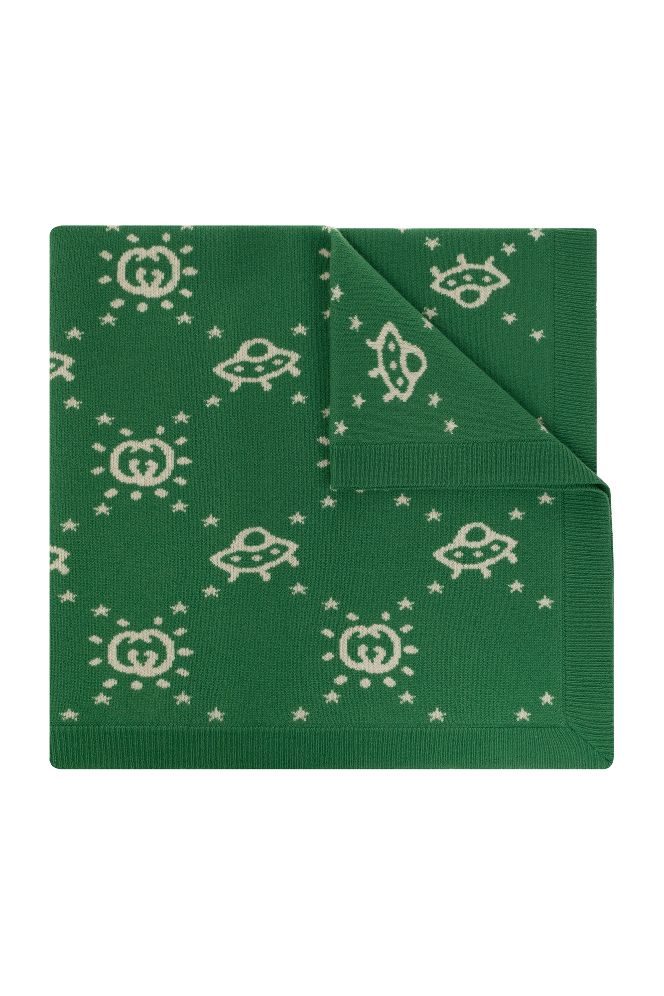 Gucci Kids Blanket with ‘GG’ logo