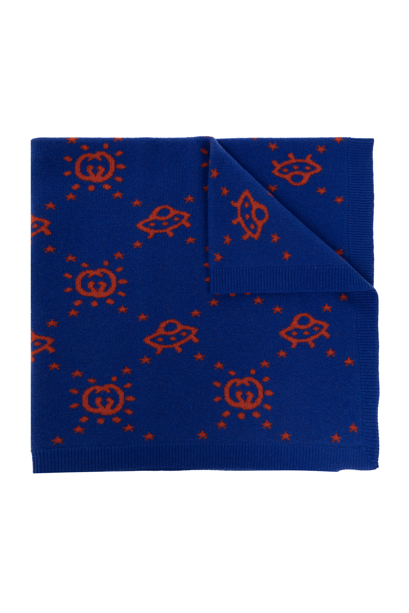 Gucci Kids Blanket with ‘GG’ logo