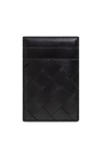 Bottega Veneta BLACK Card holder with magnet