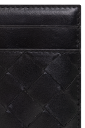 Bottega Veneta BLACK Card holder with magnet
