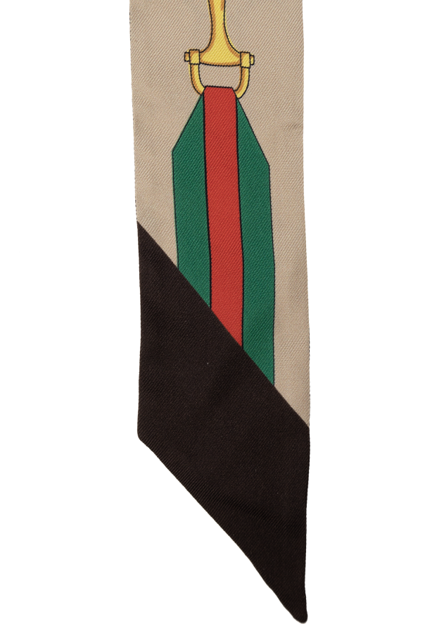 Gucci Silk neckerchief with logo