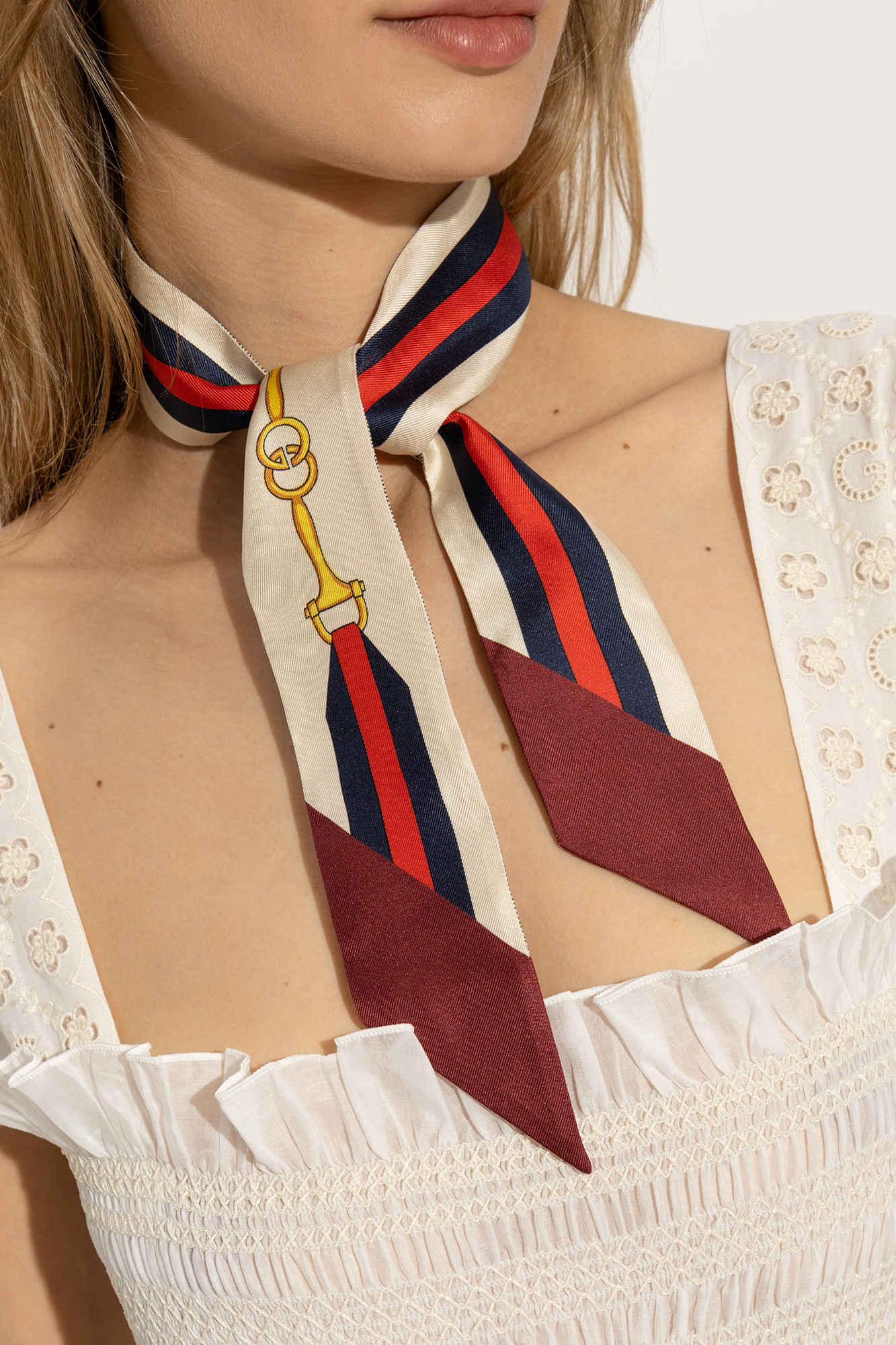 Silk neckerchief