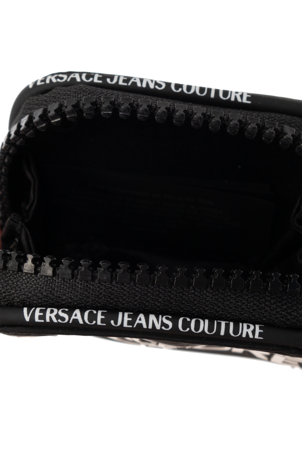 Versace jeans skull-print Couture AirPods case