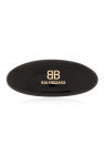 Balenciaga BLACK Hair clip with logo