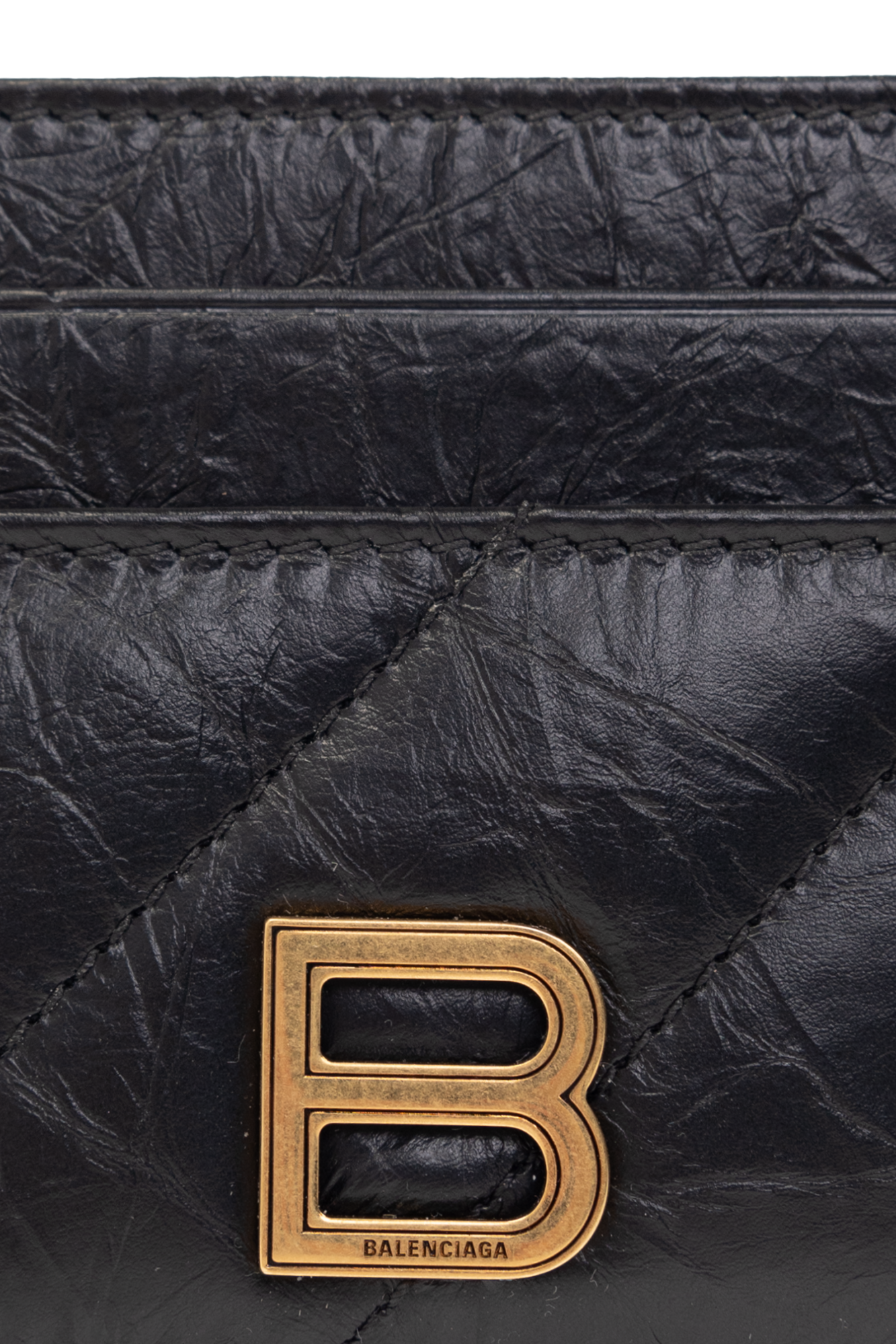 Balenciaga Quilted card case