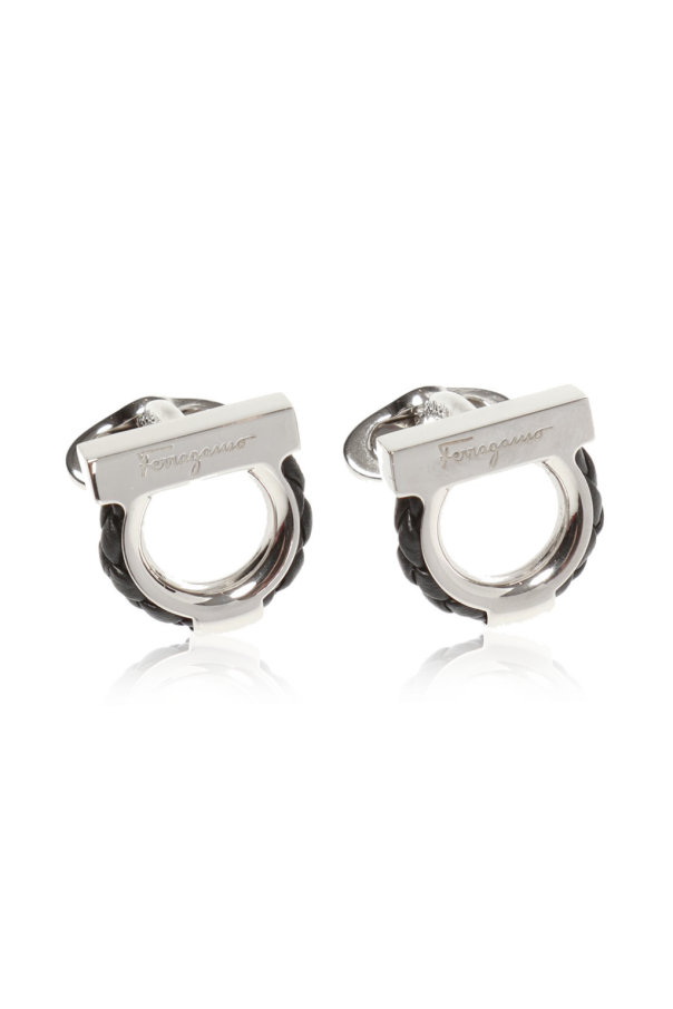 FERRAGAMO ‘Gancini’ cuff links