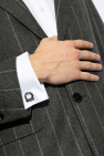 FERRAGAMO SILVER ‘Gancini’ cuff links