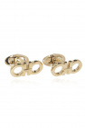 FERRAGAMO GOLD Logo cufflinks