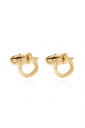 Salvatore Ferragamo Oro earrings Gold