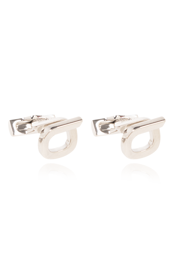 Cufflinks with logo od FERRAGAMO