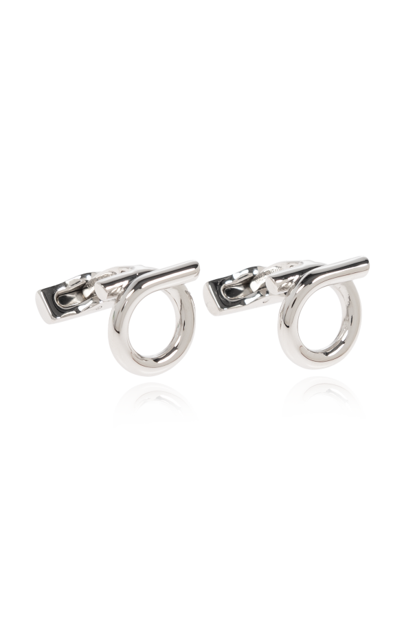 FERRAGAMO Cufflinks in logo shape