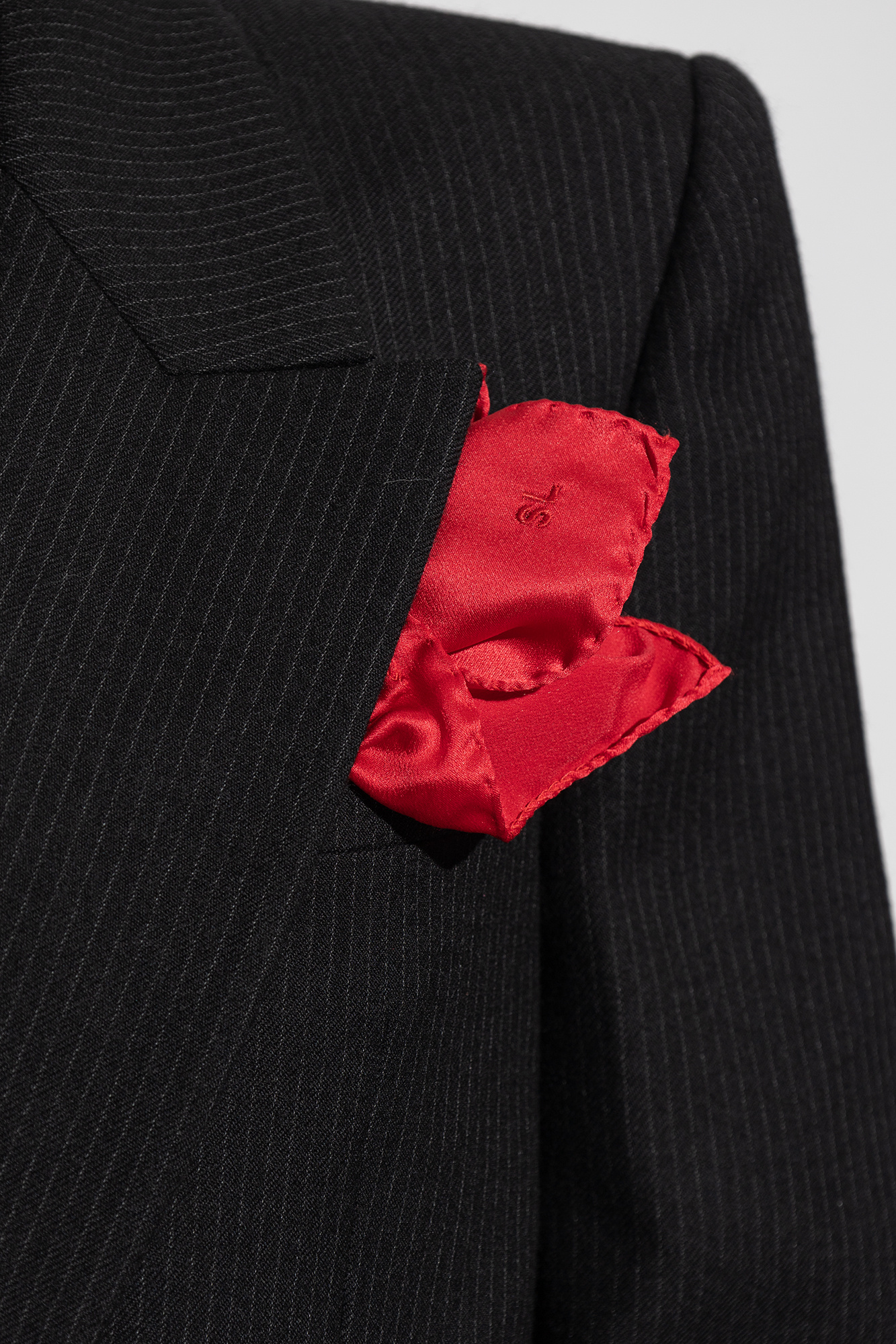 Saint Laurent Silk pocket square