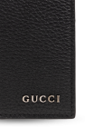 Gucci BLACK Folding card case