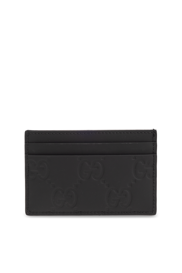 Gucci Monogrammed card case