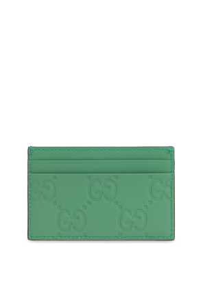 Monogrammed card case