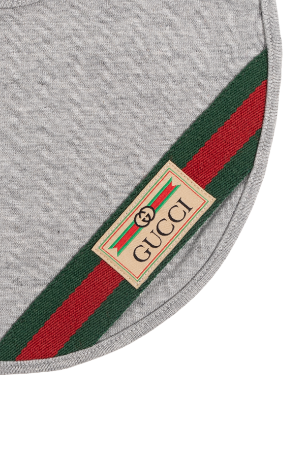 Gucci Kids Śliniak z logo