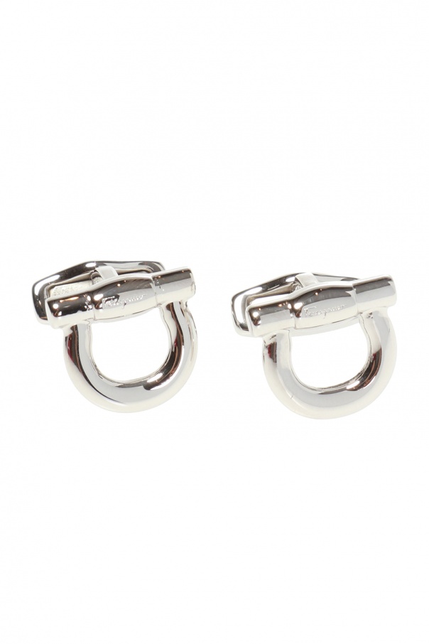 Logo cuff links od FERRAGAMO