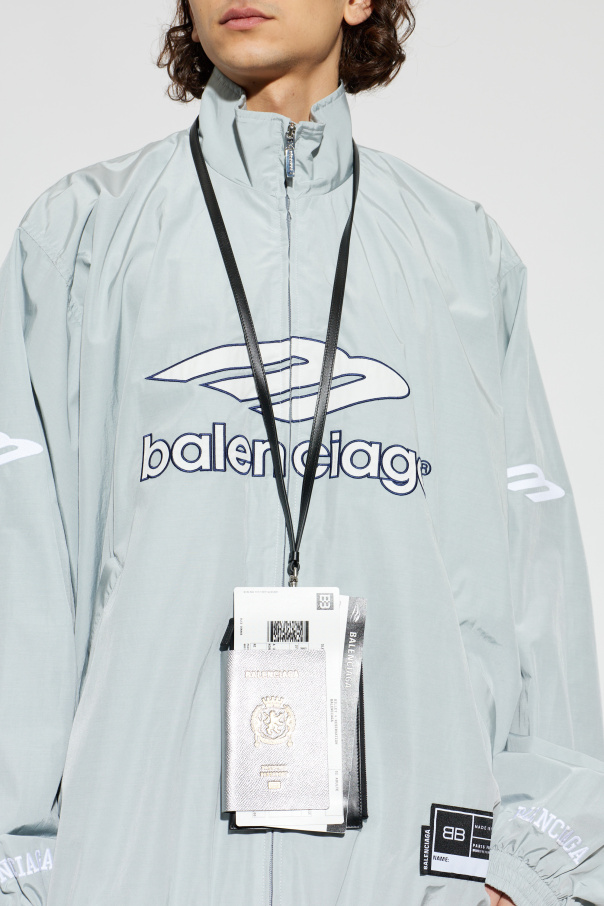 Balenciaga Cartera de cuero para cinturón