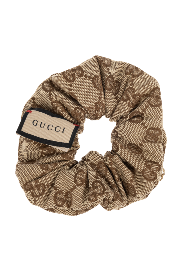 Gucci Gumka do włosów z monogramem