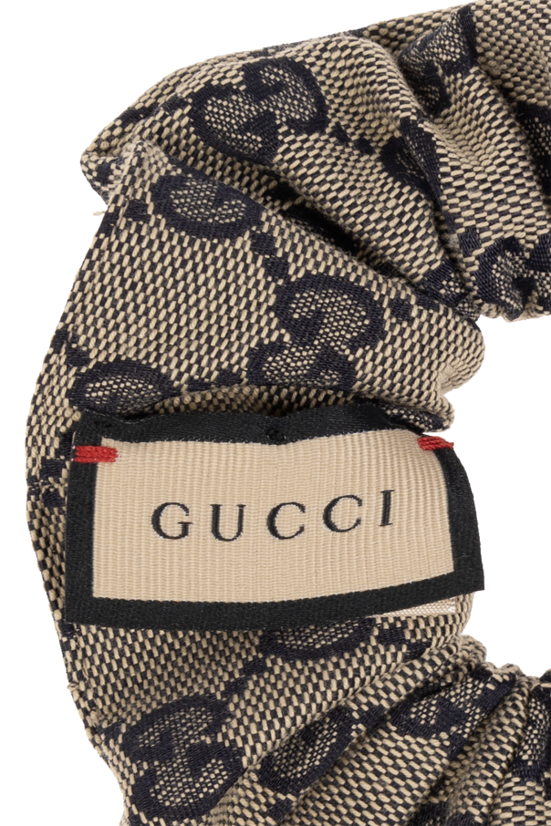 Gucci Gumka do włosów z monogramem