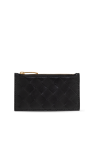 Bottega Veneta BLACK Leather card case