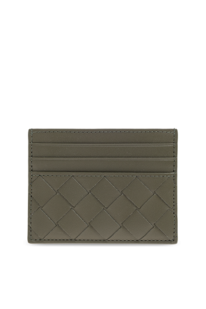Estuche de tarjetas de cuero od Bottega Veneta