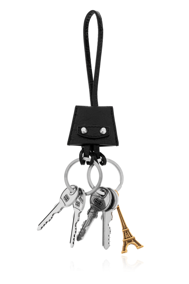Keychain with Eiffel Tower pendant od Balenciaga