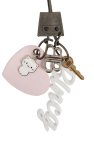 Balenciaga Keychain with charms