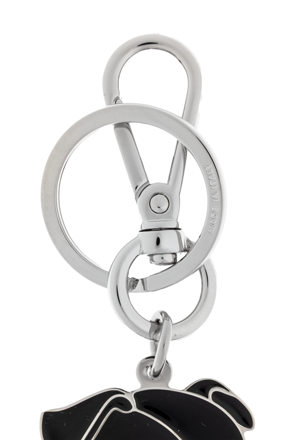 Fendi Llavero con colgante con motivo de perro