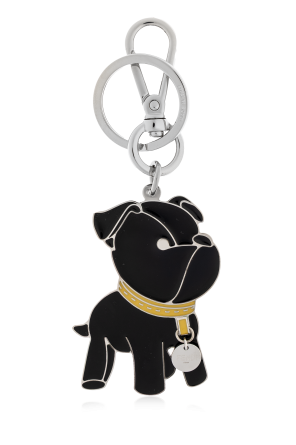Schlüsselanhänger mit Anhänger mit Hundemotiv