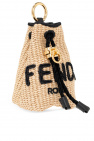 Fendi fendi intarsia knitted wool sweater