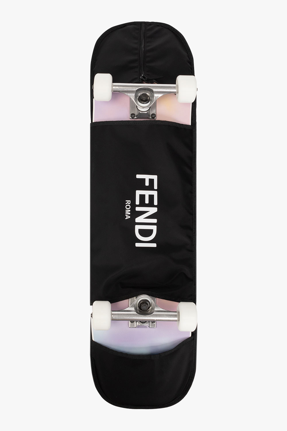 fendi embroidered-logo Skateboard with logo