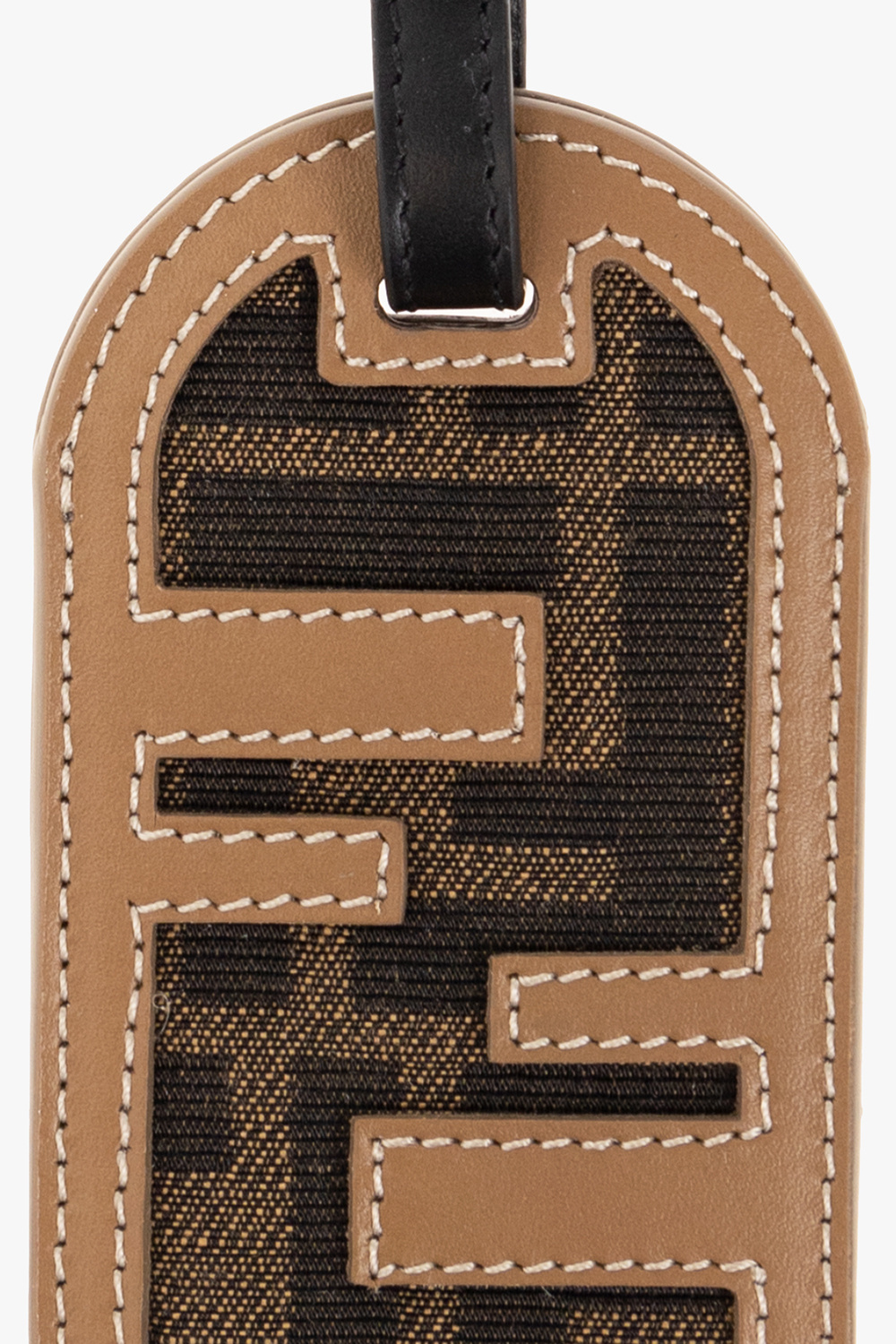 Fendi Leather name badge