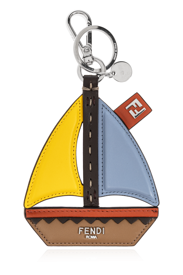 Boat-shaped keyring od Fendi