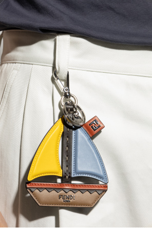 Boat-shaped keyring od Fendi