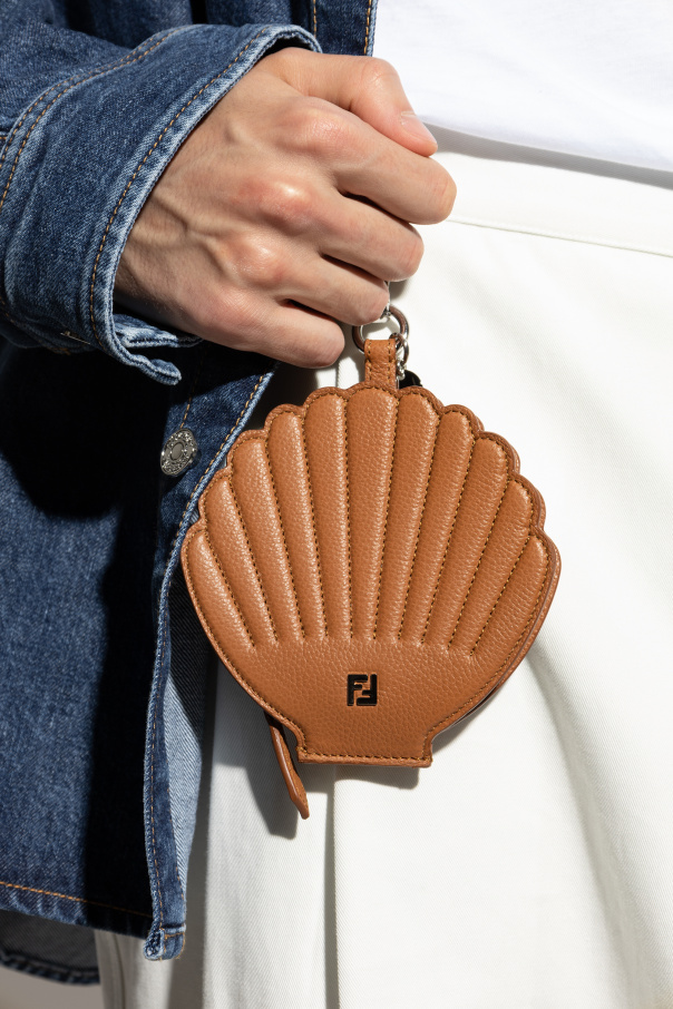 Fendi Shell-shaped pouch
