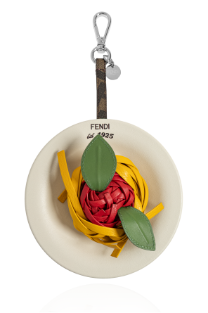 Schlüsselanhänger mit Anhänger mit Spaghetti-Motiv