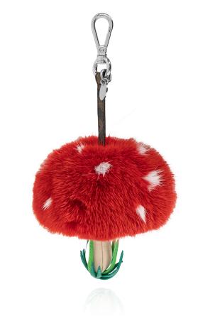 Schlüsselanhänger mit Anhänger mit Pilzmotiv