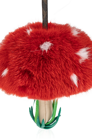 Fendi Schlüsselanhänger mit Anhänger mit Pilzmotiv