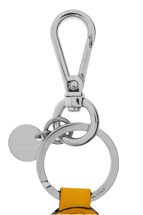 Fendi Keyring with leather strap