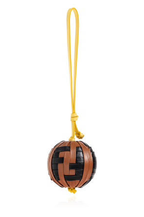 Llavero de cuero para bolso