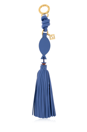 Fendi Skórzany brelok do torby