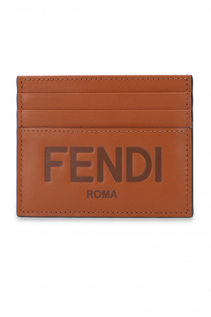 Fendi Kids logo plaque belt