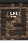 Fendi BROWN Monogrammed card case