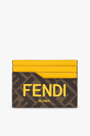 Fendi Mittelgroße Fendi Roma Clutch Schwarz